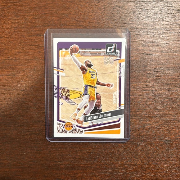 Lebron James 2023 Donruss Base Card #2 - Picture 1 of 2